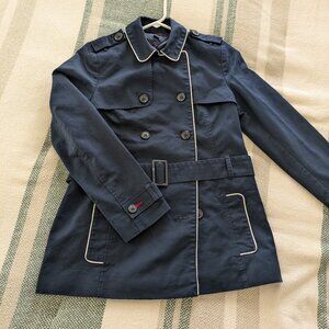 Tommy Hilfiger double breasted women’s trench coat size S/P